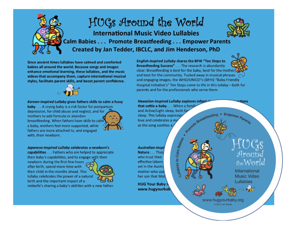 HUGs Around the World Lullabies (DVD) — HUG Your Baby